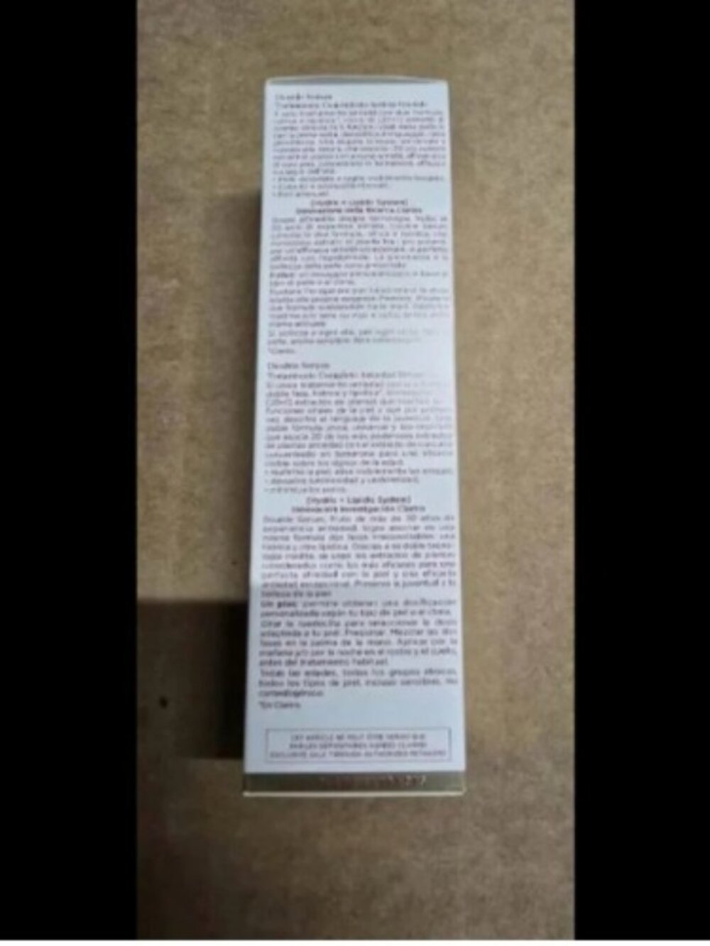 Clarins Double Serum/Hydric+Lipidic System Traitement Complet 3.3oz/100ml New - Picture 3 of 4
